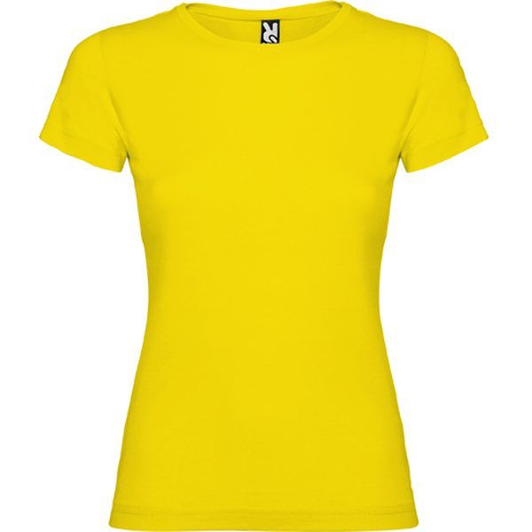 Camiseta mujer amarillo