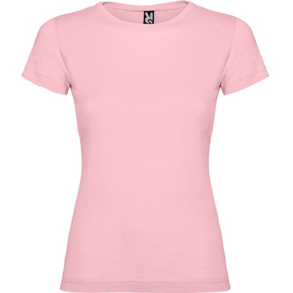 Camiseta mujer rosa claro