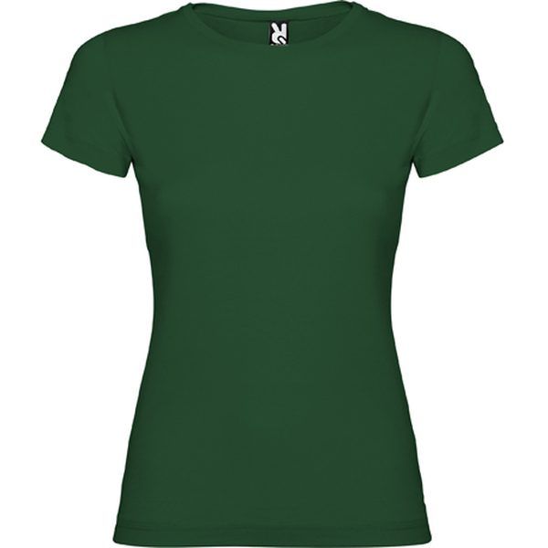 Camiseta mujer verde botella