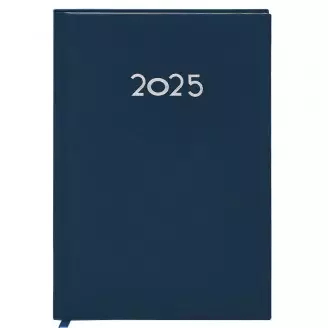 Agenda página/día tapas duras acolchadas-AZUL MARINO