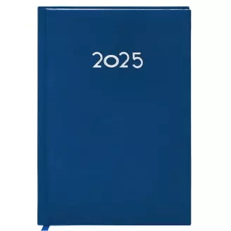 Agenda página/día tapas duras acolchadas-AZUL ROYAL
